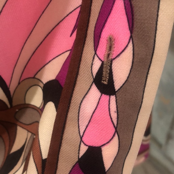 Vintage Emilio Pucci floral sleeveless coat dress - Picture 11 of 16